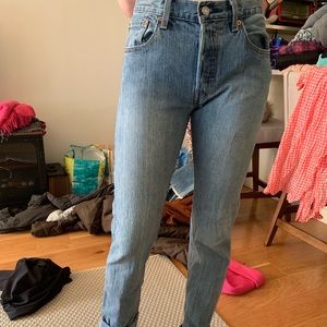 Levi’s high waisted relaxed jeans